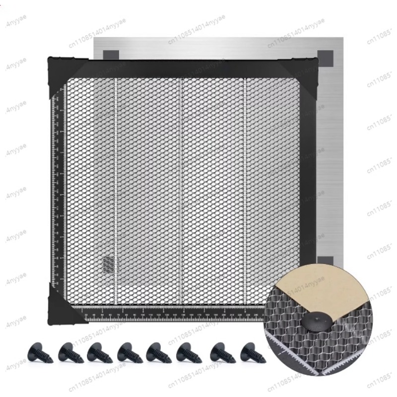 Honeycomb Laser Bed - โต๊ะทำงานรังผึ้ง ACMER E10 แบบยูนิเวอร์แซล พร้อมระบบดูดควัน สำหรับเครื่องแกะสลักเลเซอร์