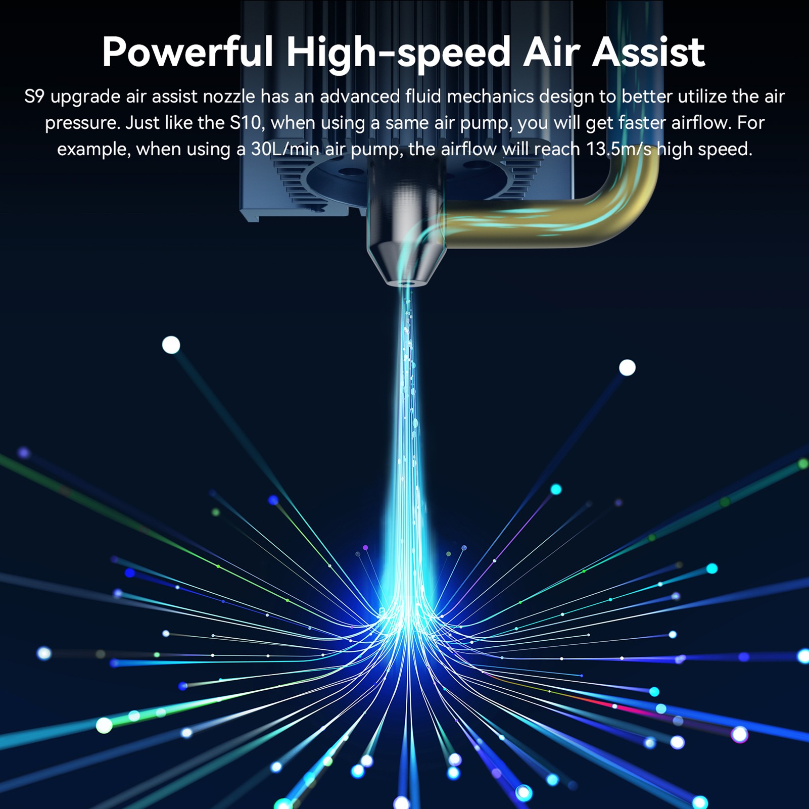 ชุดหัวฉีดช่วยลมสำหรับเครื่องแก - Laser Nozzle Ceramic บทวิจารณ์และราคา