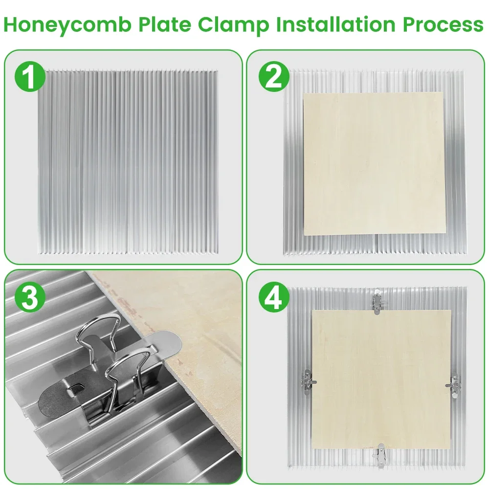 แผ่นรังผึ้ง Tyvok ขนาด 200x200 - Honeycomb Laser Bed บทวิจารณ์และราคา