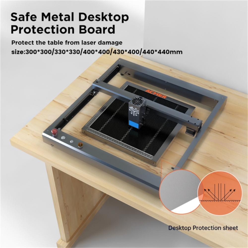 ACMER ตัดเลเซอร์รังผึ้งทํางานต - Honeycomb Laser Bed บทวิจารณ์และราคา
