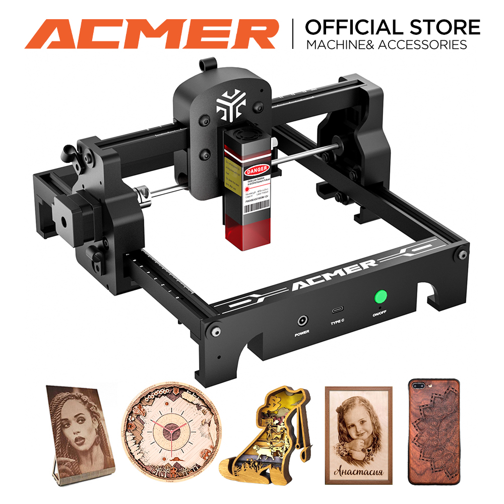 เครื่องแกะสลักเลเซอร์ ACMER S1 - Industrial Laser Ablation บทวิจารณ์และราคา