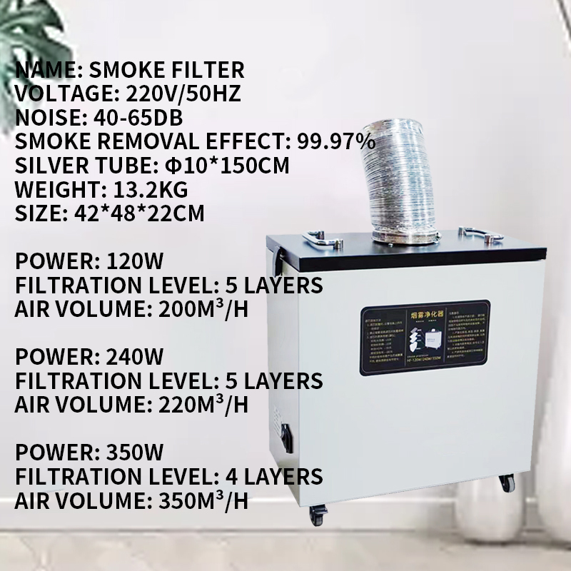 เครื่องดูดควันอากาศบริสุทธิ์ 2 - Industrial Laser Cutter For Metal บทวิจารณ์และราคา