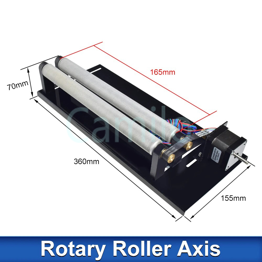 โมดูลแกะสลักแบบหมุนแกน Y พร้อม - Rotary Axis Laser Engraver บทวิจารณ์และราคา