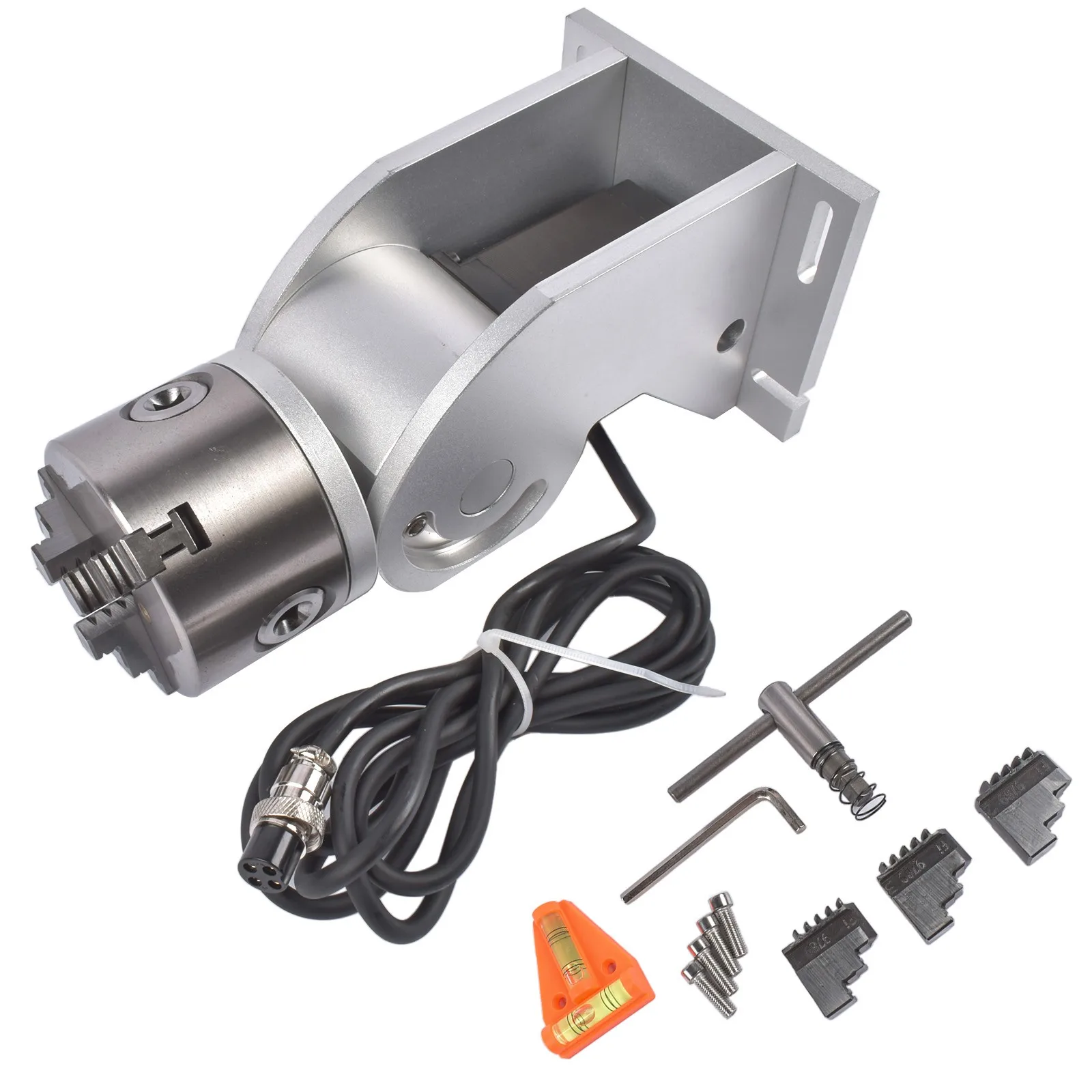 AP02 หัวจับหมุนสำหรับเครื่องกล - Rotary Axis Laser Engraver บทวิจารณ์และราคา