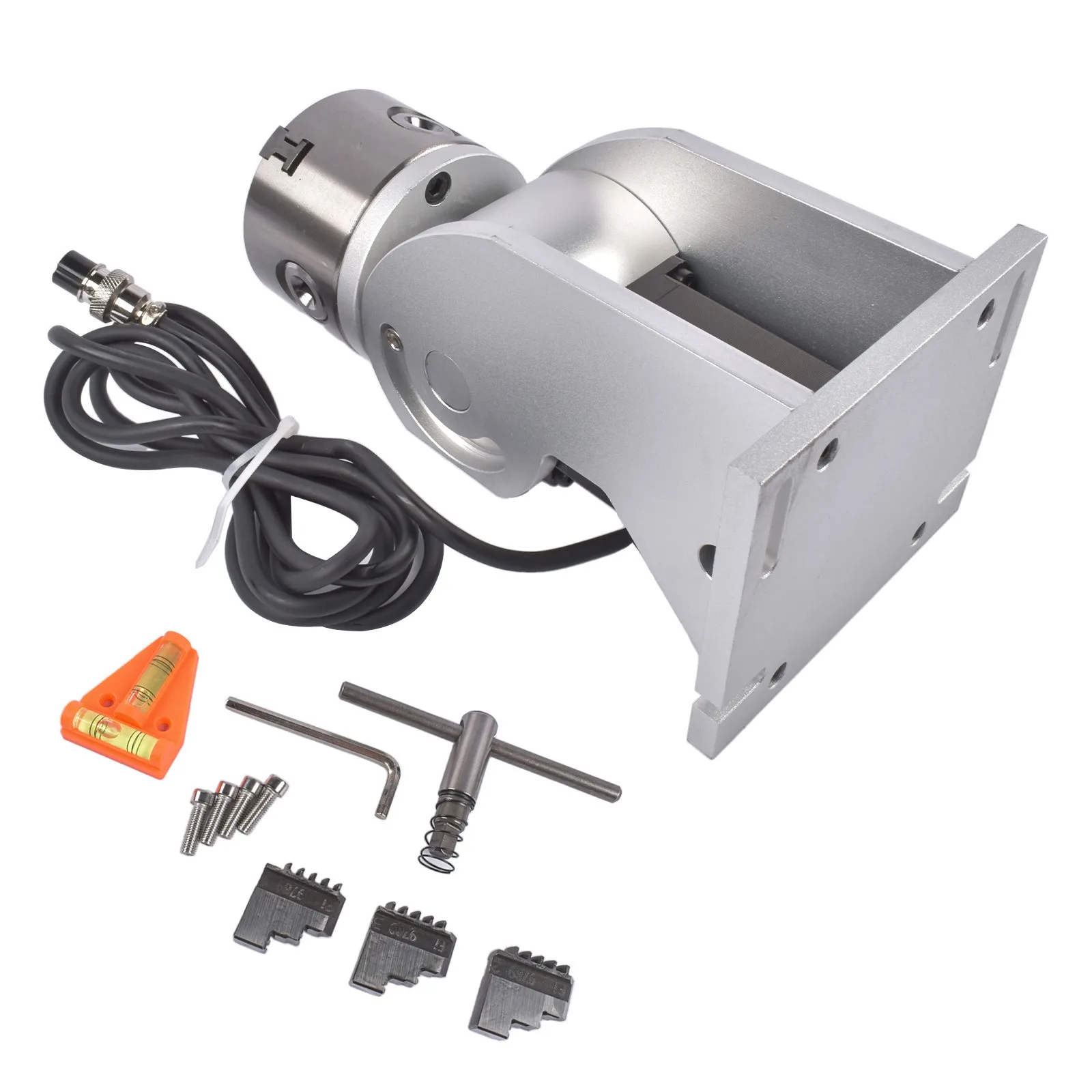 AP02 หัวจับหมุนสำหรับเครื่องกล - Rotary Axis Laser Engraver บทวิจารณ์และราคา
