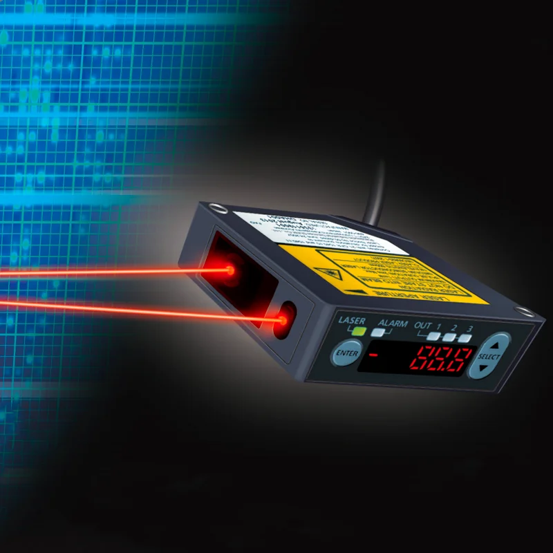 เซ็นเซอร์วัดระยะทางด้วยเลเซอร์ - Industrial Laser Displacement Sensor บทวิจารณ์และราคา
