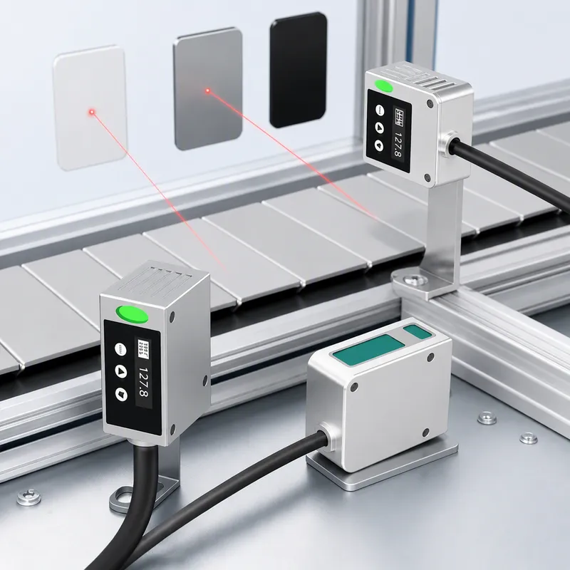 เซ็นเซอร์วัดระยะด้วยเลเซอร์ RS - Industrial Laser Displacement Sensor บทวิจารณ์และราคา