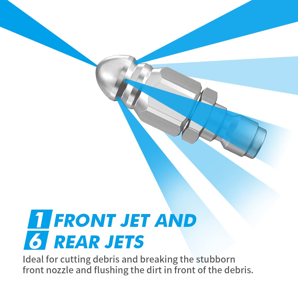 หัวฉีดน้ำแรงดันสูงสำหรับทำความ - Laser Nozzle Ceramic บทวิจารณ์และราคา