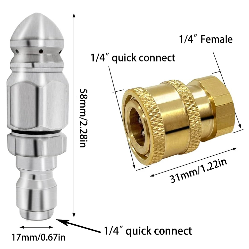 หัวฉีดน้ำแรงดันสูงสำหรับทำความ - Laser Nozzle Ceramic บทวิจารณ์และราคา