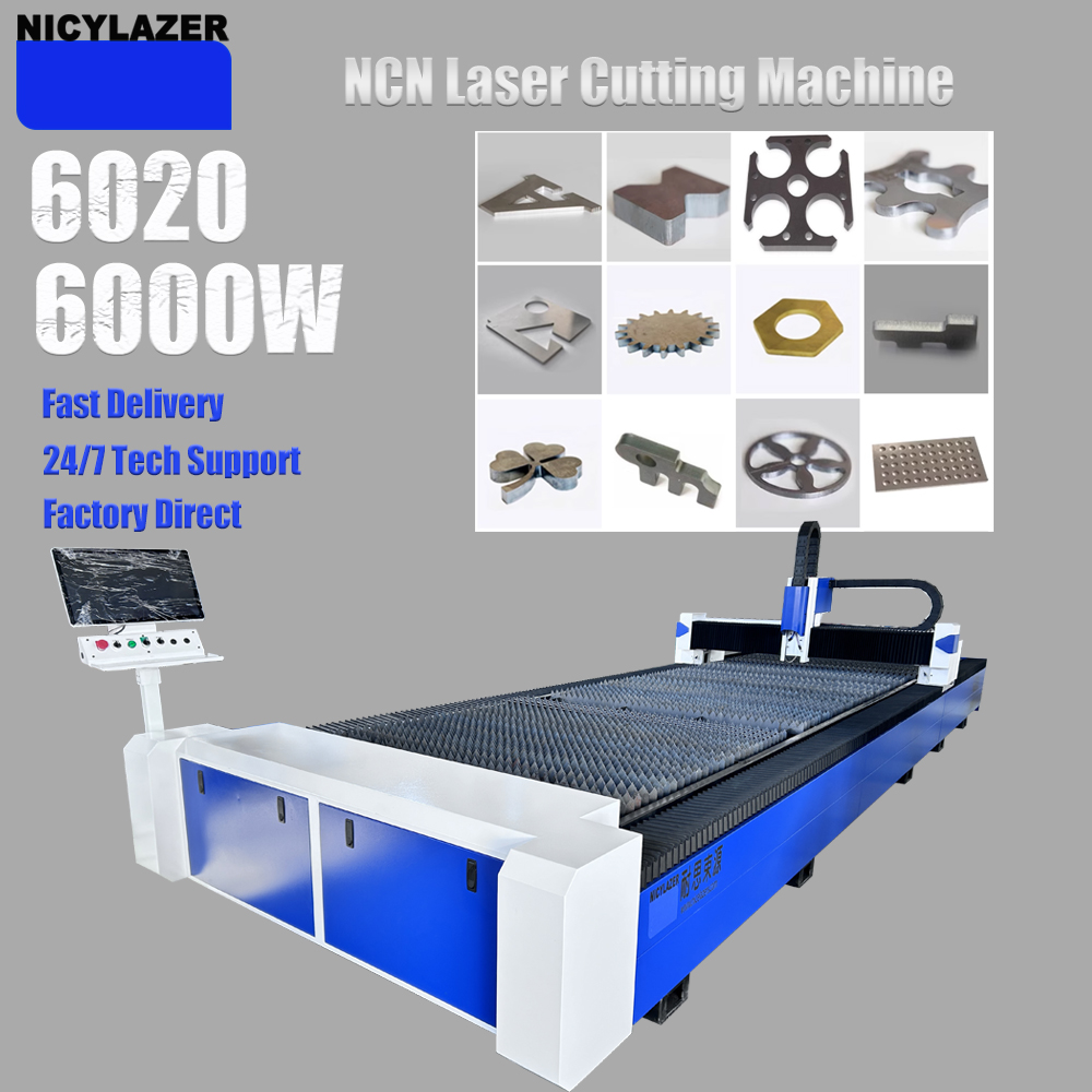 เครื่องตัดไฟเบอร์เลเซอร์ CNC 6 - Industrial Laser Cutter For Metal บทวิจารณ์และราคา
