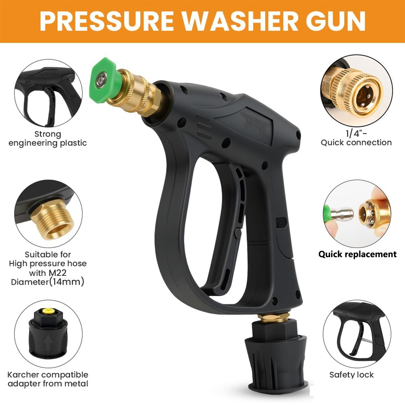 ปืนฉีดน้ำแรงดันสูงพร้อมอินเทอร - Laser Nozzle Ceramic บทวิจารณ์และราคา