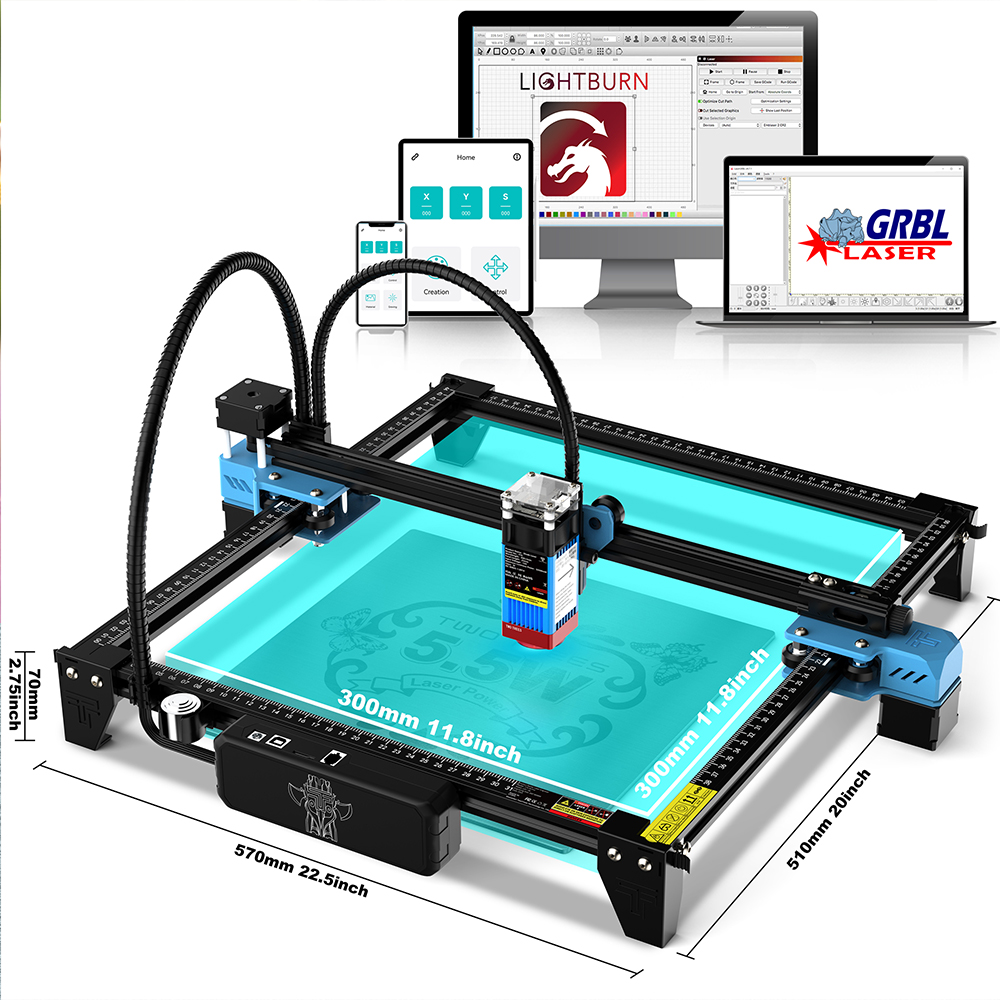 เครื่องแกะสลักเลเซอร์ TwoTrees - Industrial Laser Ablation บทวิจารณ์และราคา