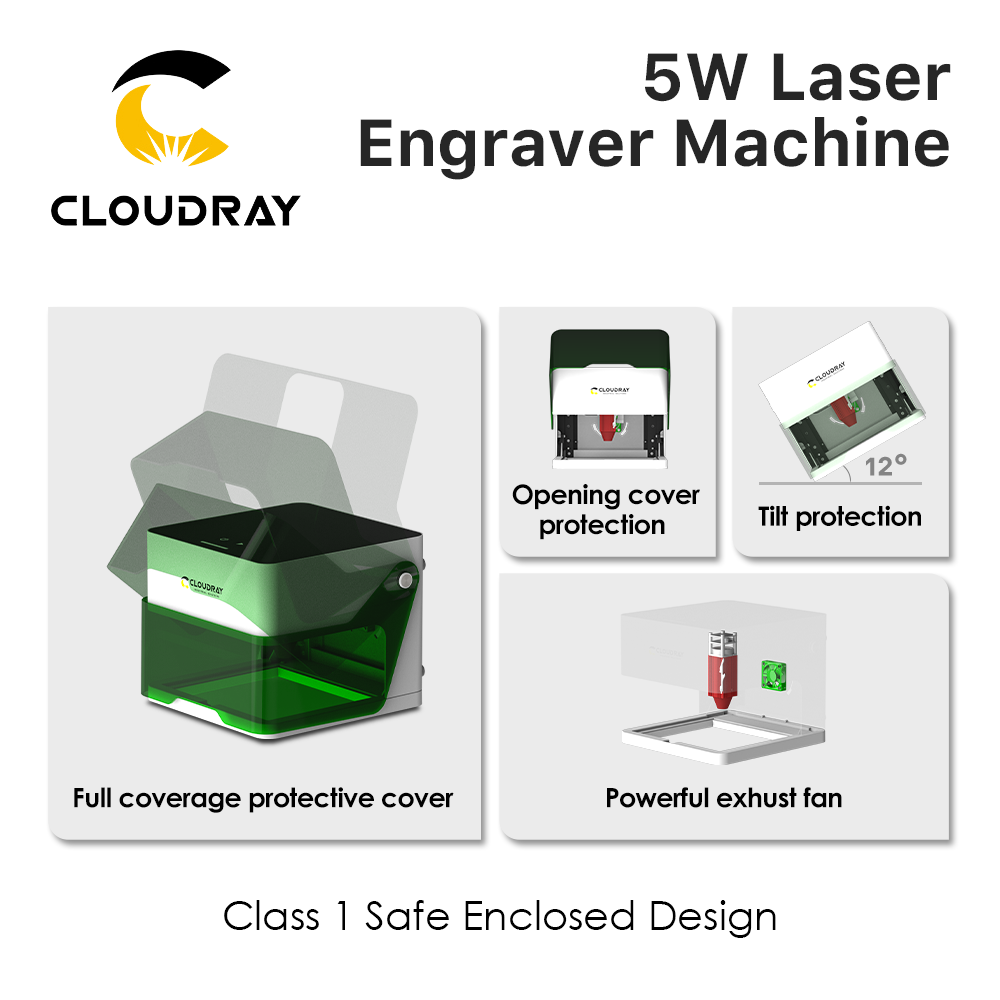 เครื่องแกะสลักเลเซอร์ Cloudray - Laser Marking Machine บทวิจารณ์และราคา