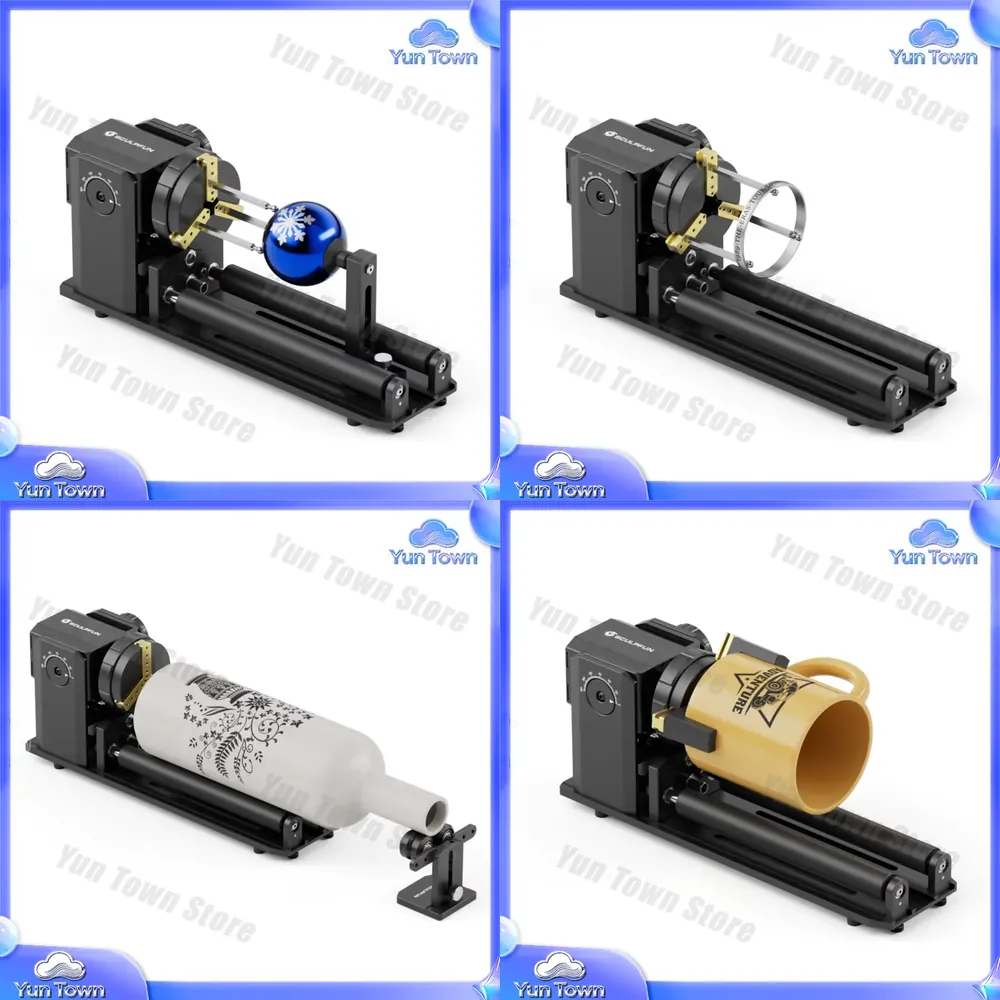 โมดูลแกนหมุน Y สำหรับเครื่องแก - Rotary Axis Laser Engraver บทวิจารณ์และราคา