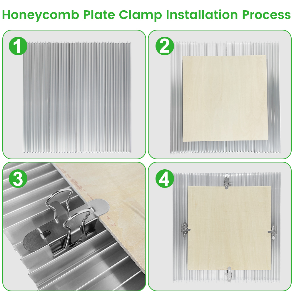 แผ่นรองทำงานแบบรังผึ้งสำหรับเล - Honeycomb Laser Bed บทวิจารณ์และราคา